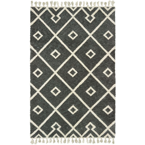 Oriental Weavers 10 x 13 ft. Madison Rectangle Rug Grey M61407305396ST - main
